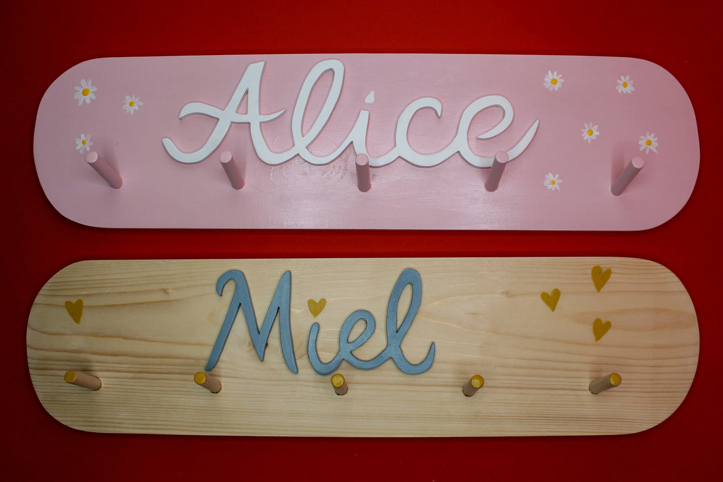 Gepersonaliseerde kapstok